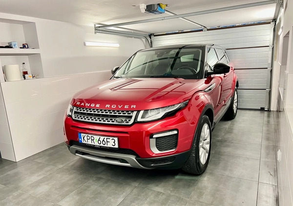 Land Rover Range Rover Evoque cena 96900 przebieg: 127500, rok produkcji 2016 z Kraków małe 596